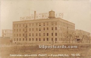 Sherwin Williams Plant - Pullman, Illinois IL