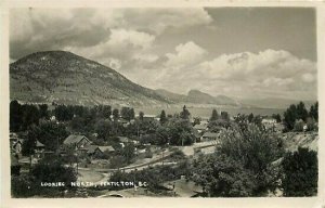 Canada, Penticton, B.C., RPPC, Pentiction Looking North