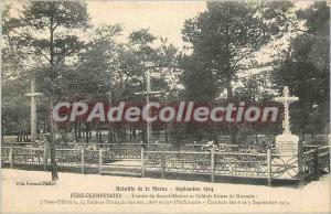 Old Postcard Battle of the Marne in September 1914 Fere Champenoise falls Sub...