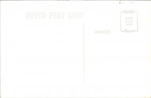 RPPC Cabin, Hansen's Camp, Bowstring Lake, Deer River MN Vintage Postcard X43