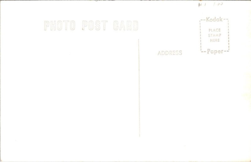 RPPC Cabin, Hansen's Camp, Bowstring Lake, Deer River MN Vintage Postcard X43