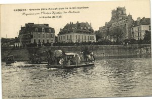 PC FRANCE, RENNES, GRANDE FÃTE AQUATIQUE, Vintage Postcard (b31604)