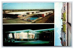 Catalina Motel Multiview Corpus Christi Texas TX UNP Chrome Postcard U5