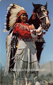 Greetings from Brookings, South Dakota, SD, USA Indian Unused 