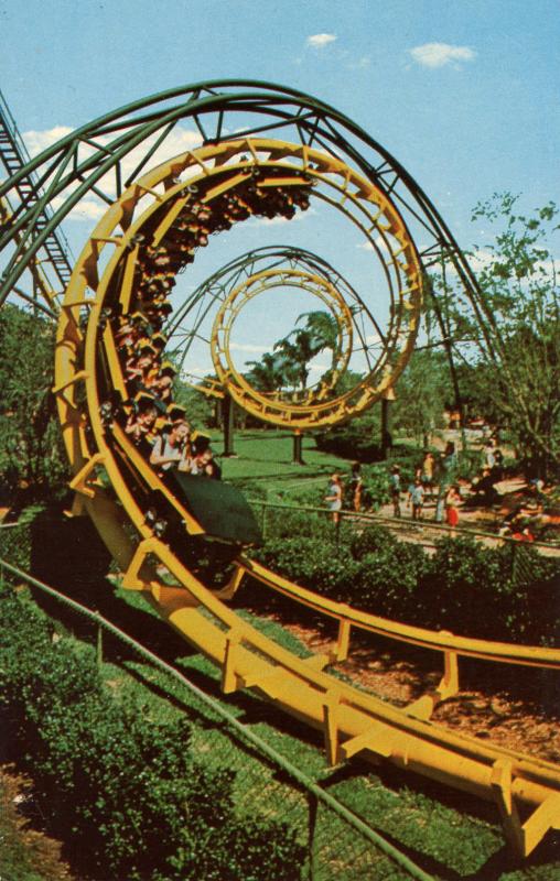 FL - Tampa. Busch Gardens, The Python Thrill Ride