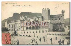 The Old Post CARTE Artistic French Riviera Monaco The castle of Prince
