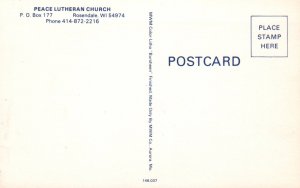 Peace Lutheran Church,Rosendale,WI