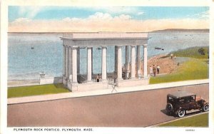 Plymouth Rock Portico in Plymouth, Massachusetts