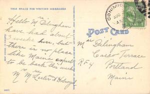 Warwick Rhode Island Greetings Sailing Vintage Postcard JE228672