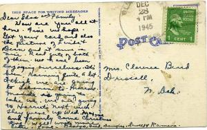 Sunset on the Columbia River OR, Oregon pm 1945