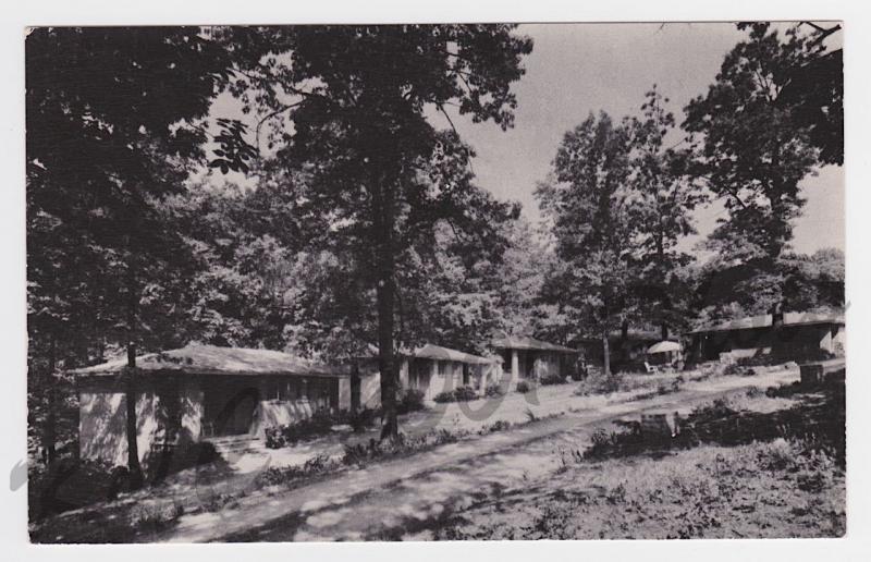 Fairyland Courts Motel Lookout Mountain Tennessee Kropp Vintage Postcard A11