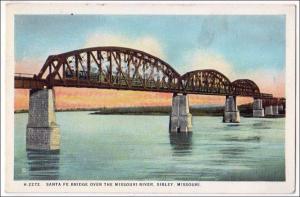 MO - Santa Fe Bridge, Sibley