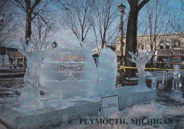 Michigan Plymouth Ice Sculpture Spectacular