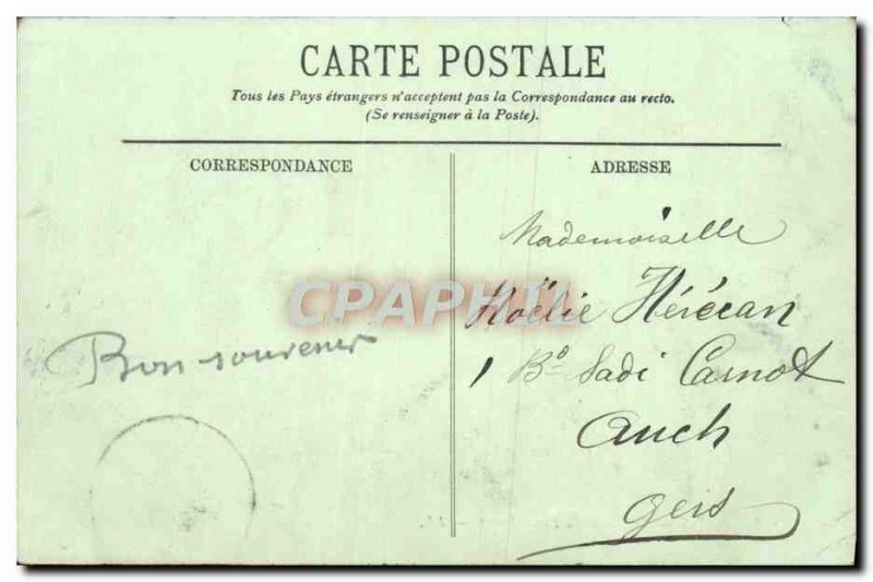 Old Postcard Paris Palais du Luxembourg