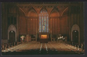 IL CHICAGO Temple Interior (First Methodist) Chicago's oldest church Chrome
