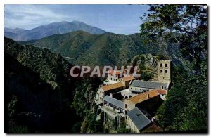 The Modern Postcard Roussillon L & # 39abbaye From St Martin Du Canigou In Su...