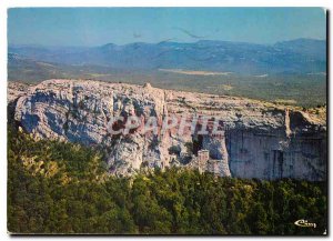 Modern Postcard La Sainte Baume Var Aerial Panoramic view of the massif of Ba...