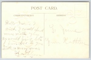 Christmas Calligraphy~Victorian Girl~Wire Connection~Candlestick Telephone~NASH