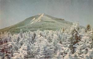 New York Adirondacks Winter View Of Whiteface Mountain