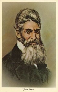 Postcard John Brown Water Color Painting  