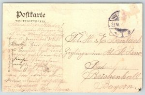 Wiesbaden  Vom Neroberg  Germany   Postcard