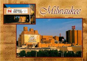 Milwaukee WI Miller Brewery 2000s Postcard