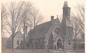 Episcopal Church - Greene, New York NY Postcard