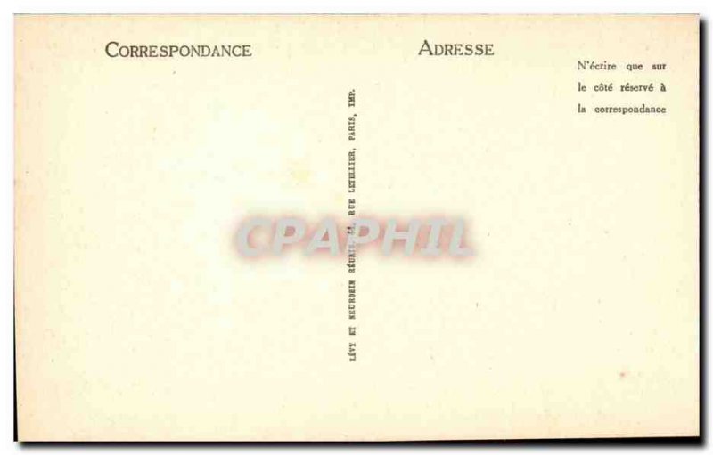 Lac d & # 39Annecy Old Postcard Steam France and Parmelan
