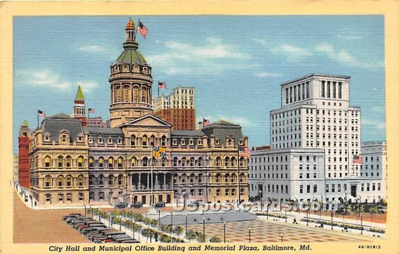 City Hall & Municipal Office Building in Baltimore, Maryland