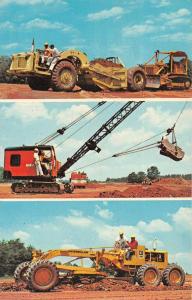 Charlotte North Carolina National School of Heavy Equipment Postcard J80080