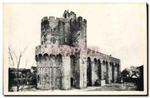 Old Postcard Saintes Maries de la Mer L & # 39eglise