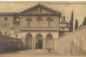 Italy Postcard - Roma - Chiesa Di S.Sebastiano In Via Appia - Ref TZ6948