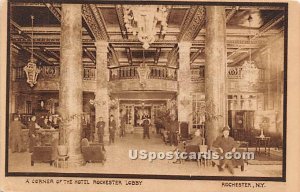 Hotel Rochester Lobby - New York