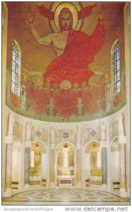 Washington DC The National Shrine Of The Immaculate Conception North Apse Mos...