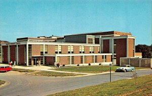 AL Alabama BIRMINGHAM-SOUTHERN COLLEGE~Snavely Student Center 50's Cars Postcard