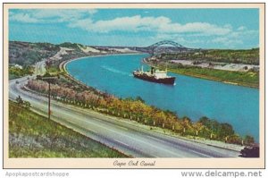 Scenic Highway Along Cape Cod Canal Cape Cod Massachusetts 1964