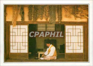 Postcard Modern Korea Seoul An herbalist Korean