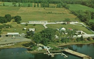 Vintage Postcard Mother's Motel & Restaurant North Hero Vermont VT