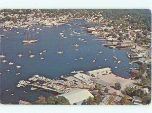 Pre-1980 AERIAL AERIAL VIEW OF TOWN Boothbay Harbor Maine ME AF4549@