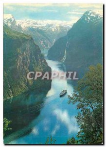 Postcard Modern Norway