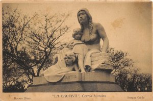 Lot 31  buenos aires argentina sculpture  la cautiva correa morales parque colon