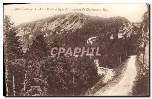 Old Postcard Jura Tourist Ilay Wheel and tramway line Clairvaix has Ilay