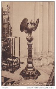 Oak Lectern, Date 1509, St. Cross, Winchester (Hampshire), England, UK, 1900-...