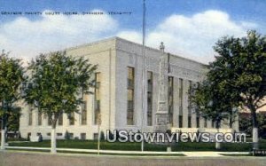 Grayson County Court House - Sherman, Texas TX  