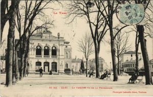 CPA ALBI Le Theatre vu de la Promenade (1087404)