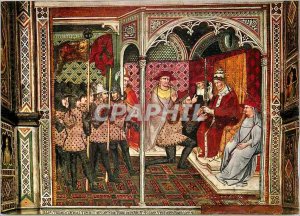 Postcard Modern Siena Public Palace Spinello Aretino (1352 1410) Il Papa Ales...