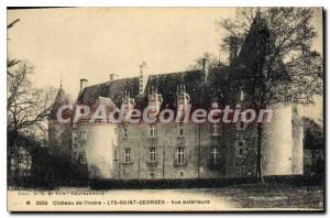 Postcard Old Chateau De Lys-Saint-Georges View I'Indre Axterieure