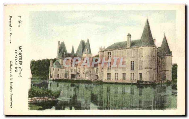 Old Postcard Mortree Chateau D & # 39o