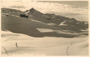 Mountaineering Austrian Alps Tyrol Heilbronner Hutte cottage ski area Fluhspitze