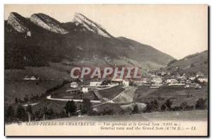 Saint Pierre de Chartreuse - Vue Generale and Grand Som - Old Postcard